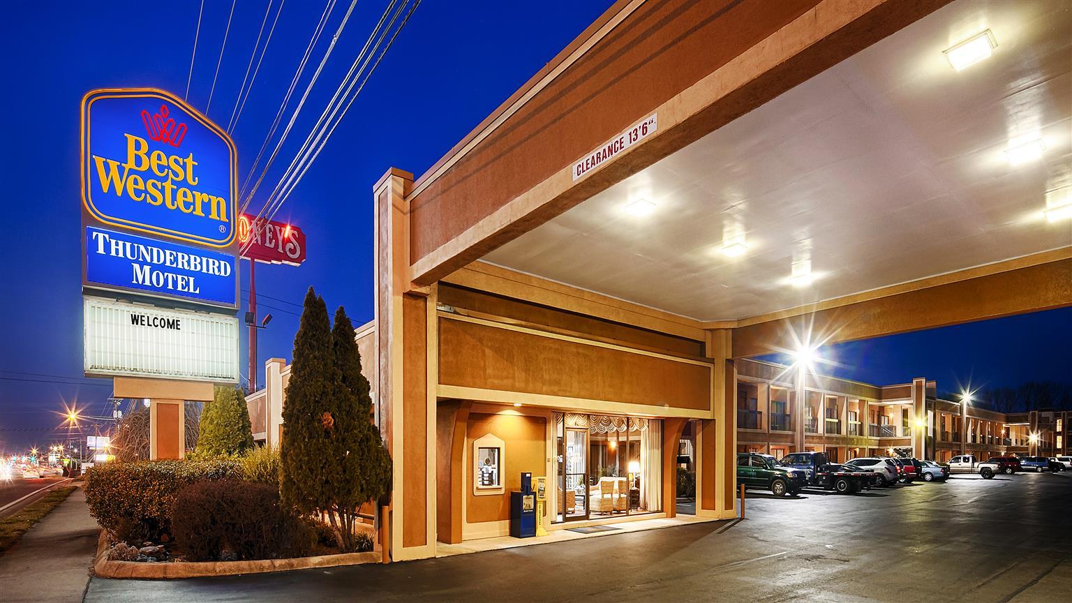 Best Western Thunderbird Motel Cookeville Eksteriør billede